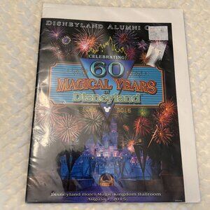 Disneyland Alumni 60 Magical Years of Disneyland 1955-2015 Booklet